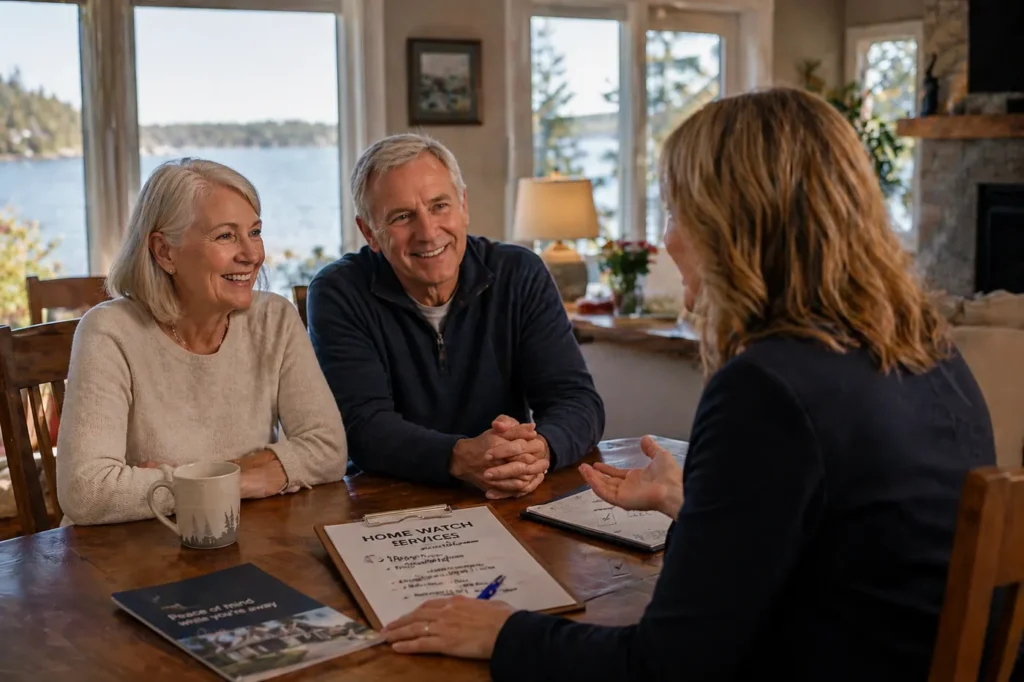 interviewing a home watch provider